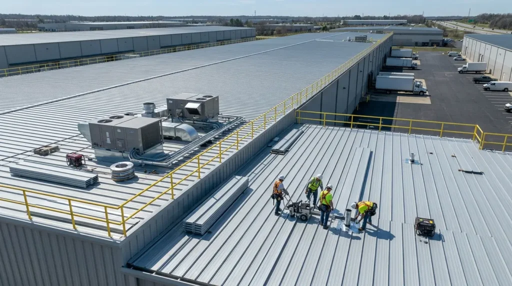 Commercial Roof Systems metal