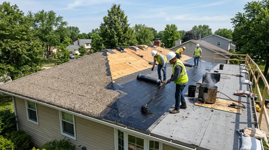 Built-up systems for homeowners