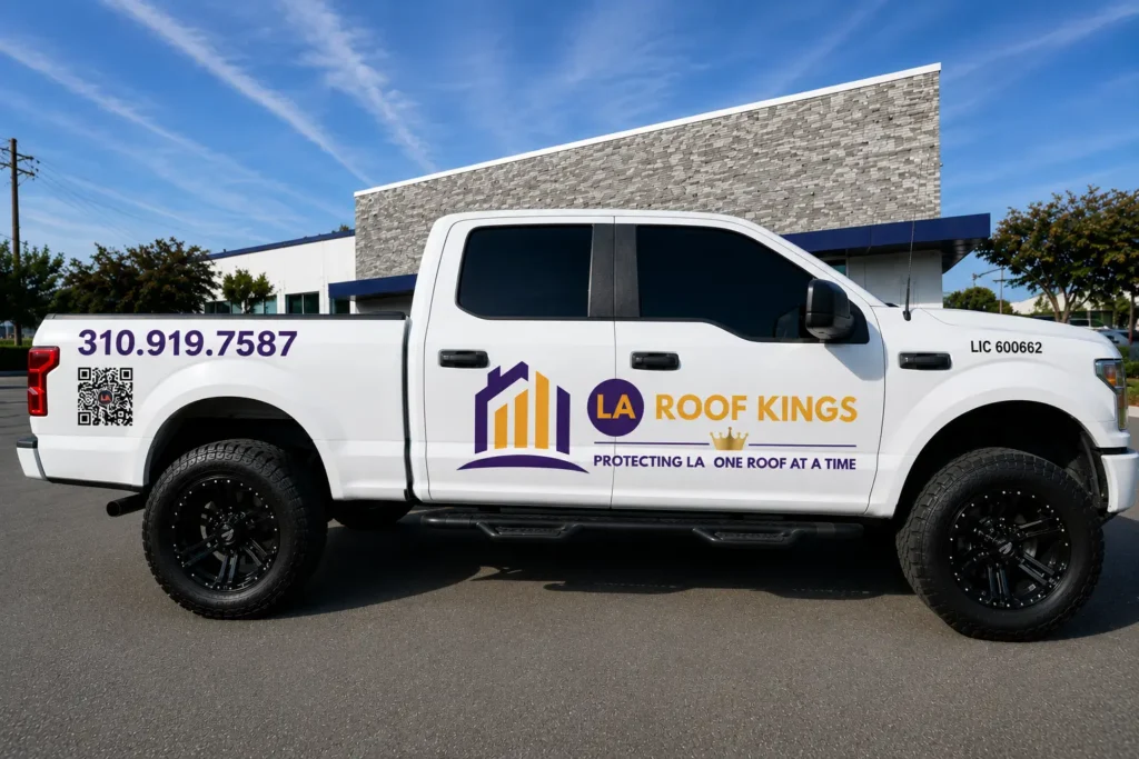 Company Truck by LA Roof Kings