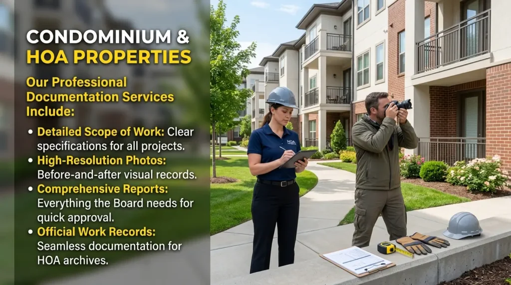 Condominiums HOA properties documents