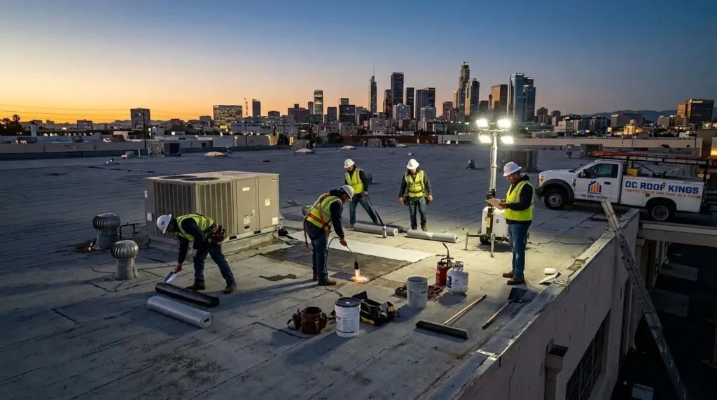 emergency commercial roof repair