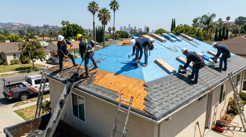shingle roofing los angeles