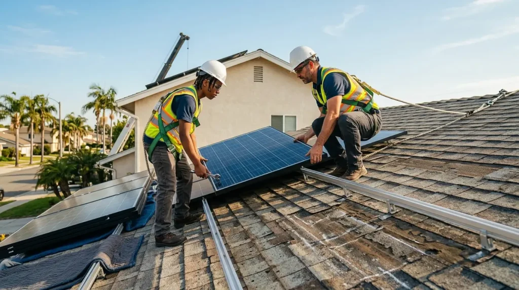 solar panel removal and reinstall los angeles