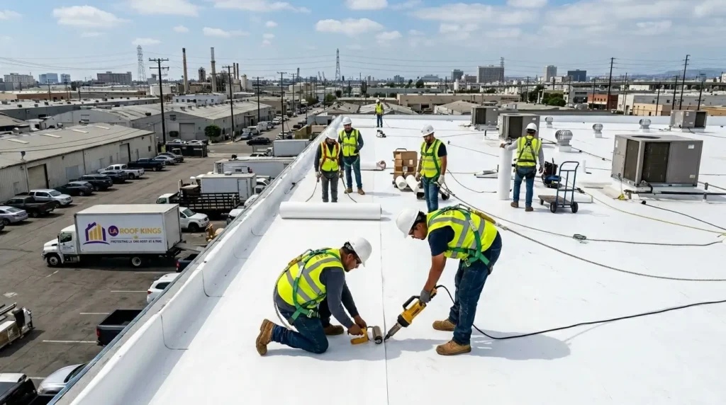 commercial roofing contractor vernon ca